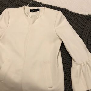 Beautiful cream white Zara coat